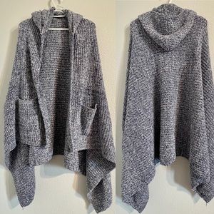 Softies plush soft hoodie poncho